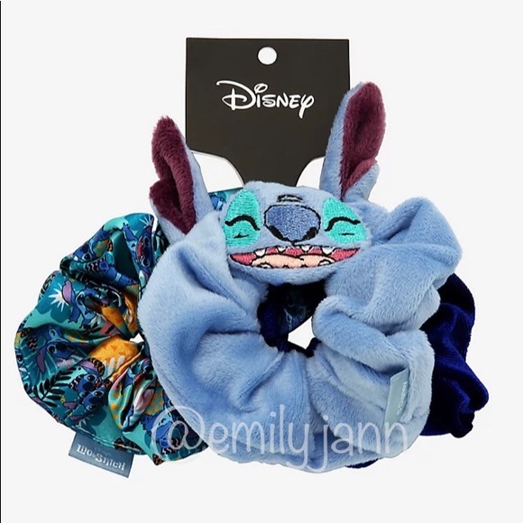 Disney Accessories - Stitch💙Scrunchies